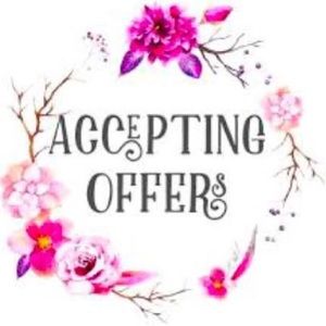 Offers always welcomed on all categories 🤗